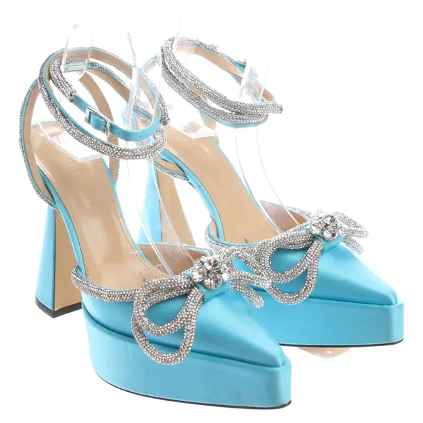 Slingbacks in Blue, , Mach & Mach
