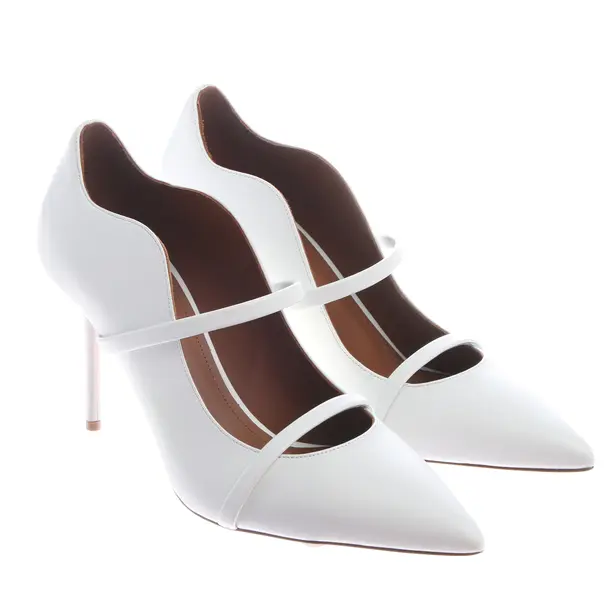Pumps in Weiß, , Malone Souliers