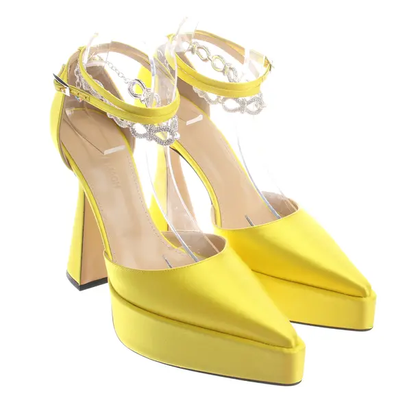 Pumps in Yellow, , Mach & Mach