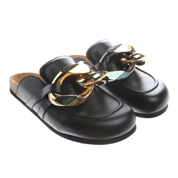 Mules in Schwarz, , JW Anderson