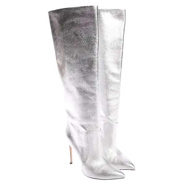 Boots in Metallic, , Paris Texas