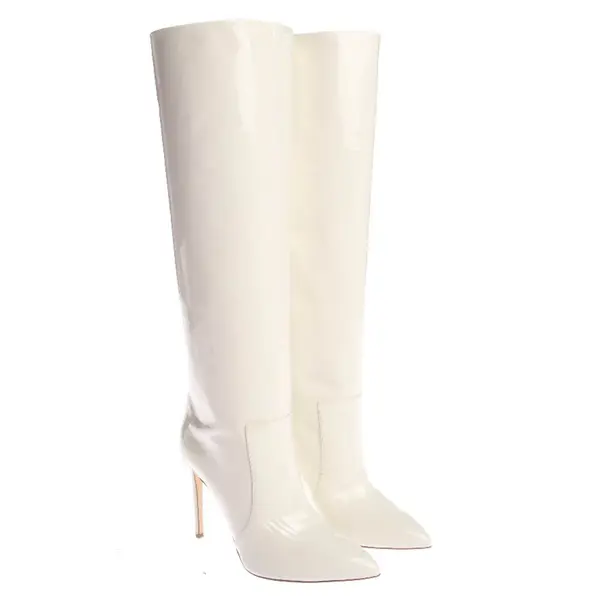 Boots in White, , Paris Texas