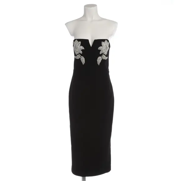 Cocktail Dress in Black, Polyester, Rebecca Vallance