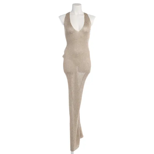 Cocktailkleid in Metallic, Polyester, Bananhot