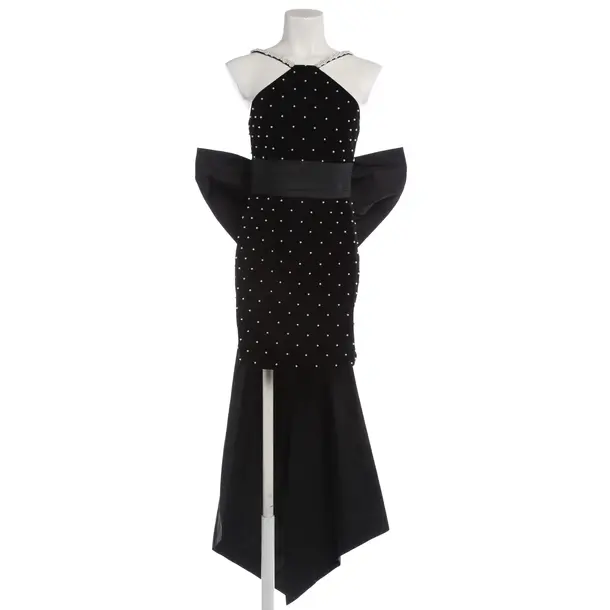 Cocktail Dress in Black, Polyester, Rebecca Vallance