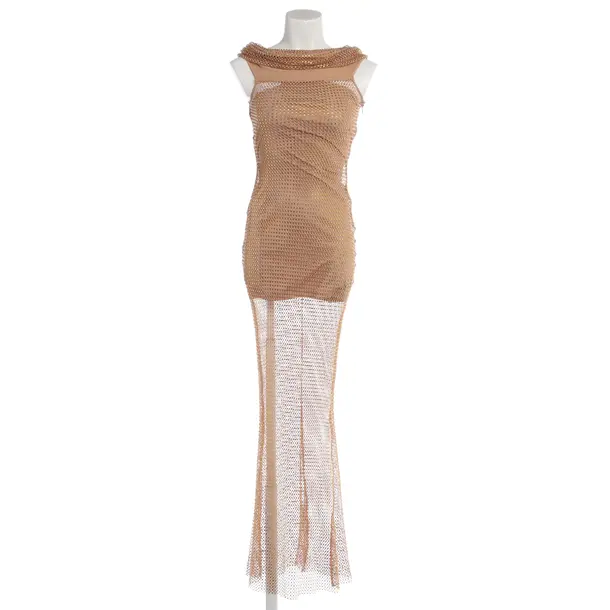 Cocktail Dress in White, Polyester, self-portrait