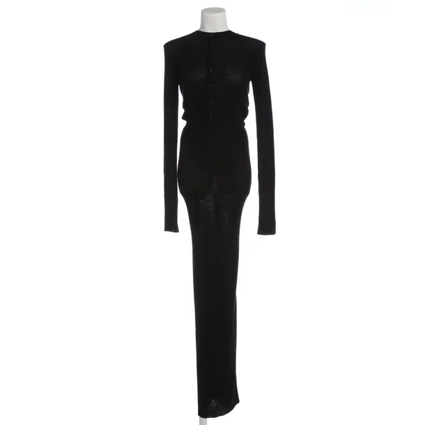 Kleid in Schwarz, Wolle, Ann Demeulemeester