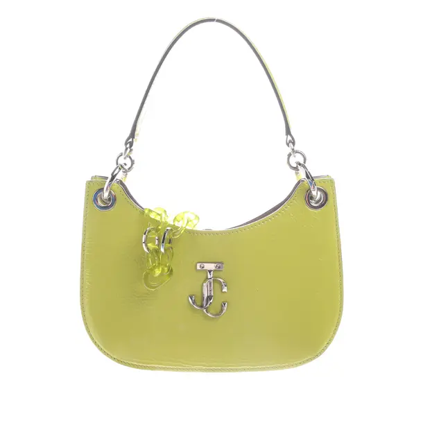 Handbag in Yellow, Leather, Jimmy Choo
