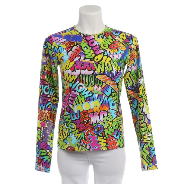 Long Sleeve Shirt in Multicolored, Polyimide, Balenciaga