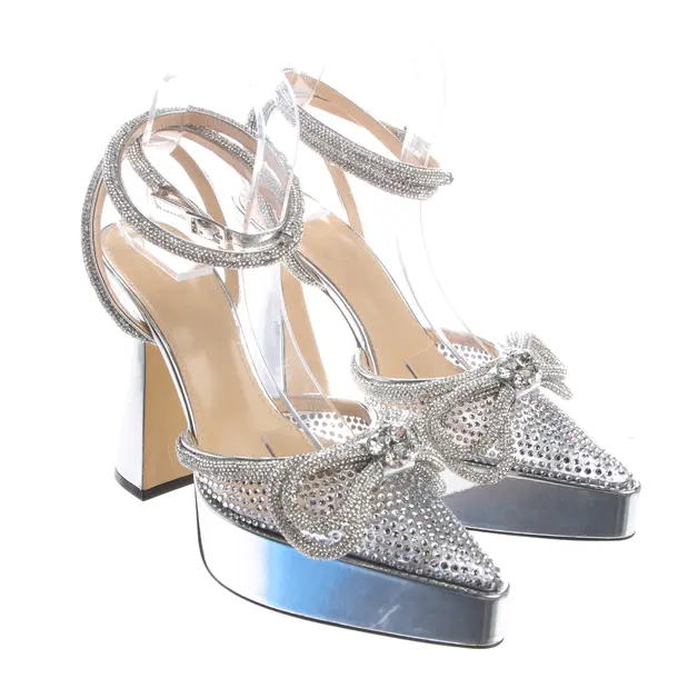 Pumps in Metallic, , Mach & Mach