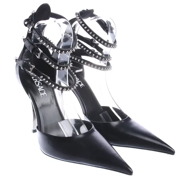 Pumps in Black, , Versace