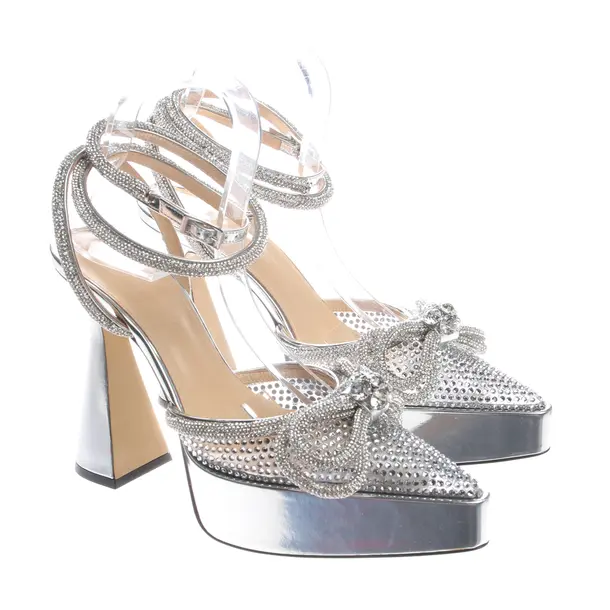 Pumps in Metallic, , Mach & Mach