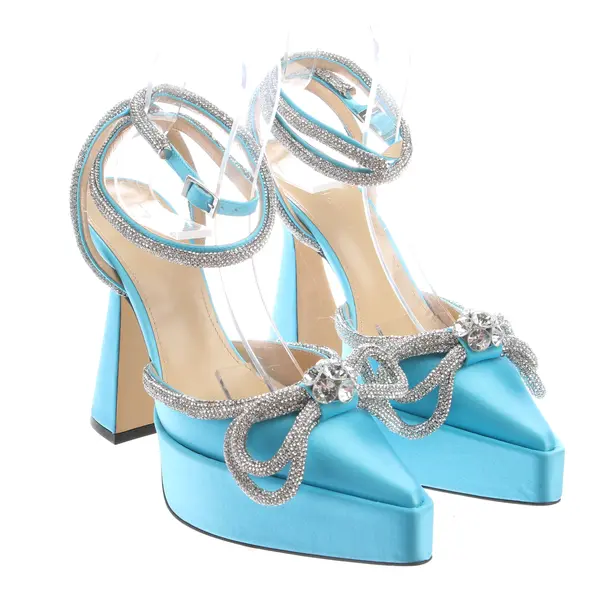 Slingbacks in Blue, , Mach & Mach
