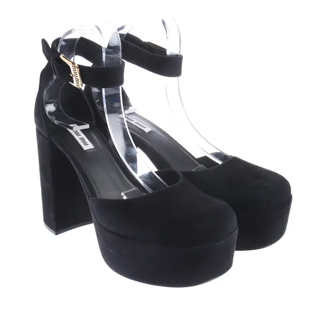 Pumps in Black, , Miu Miu