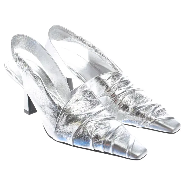 Slingbacks in Metallic, , Khaite