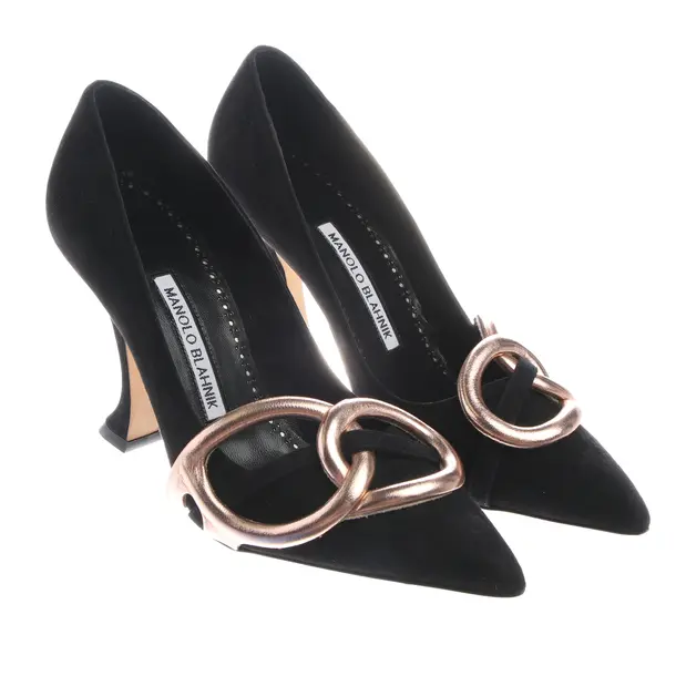 Pumps in Black, , Manolo Blahnik