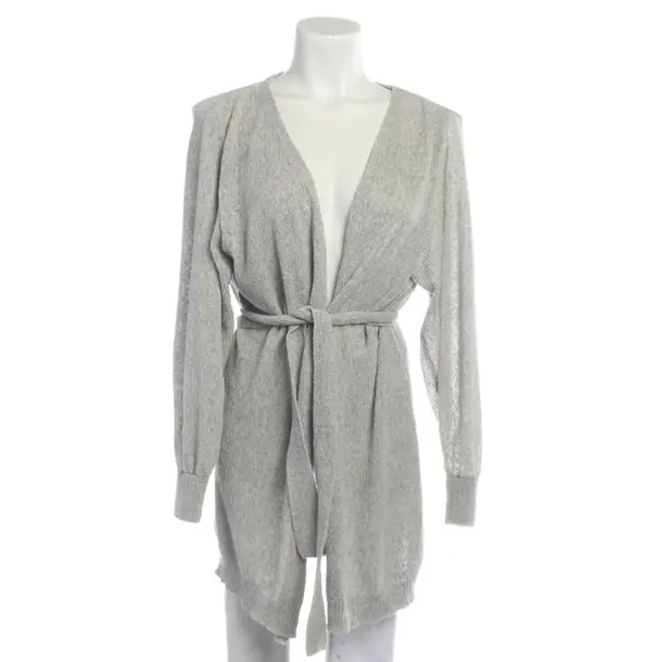 Cardigan, in Grigio, Viscosa, Vintage americano