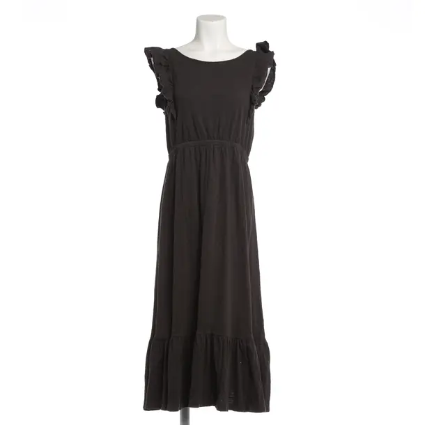 Kleid, in Dunkelgrau, Baumwolle, Ba&sh