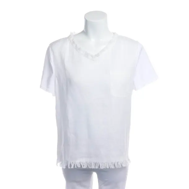 Shirt in Weiß, Baumwolle, Marc Cain