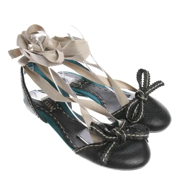 Halbschuhe, in Schwarz, Prada