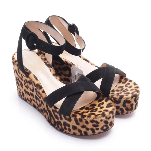 Sandaletten in Schwarz, , Gianvito Rossi