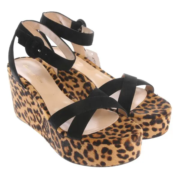 Wedges in Black, , Gianvito Rossi
