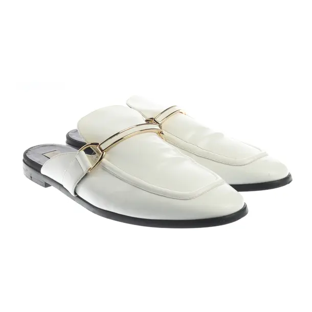 Mules, in Weiß, Stella McCartney