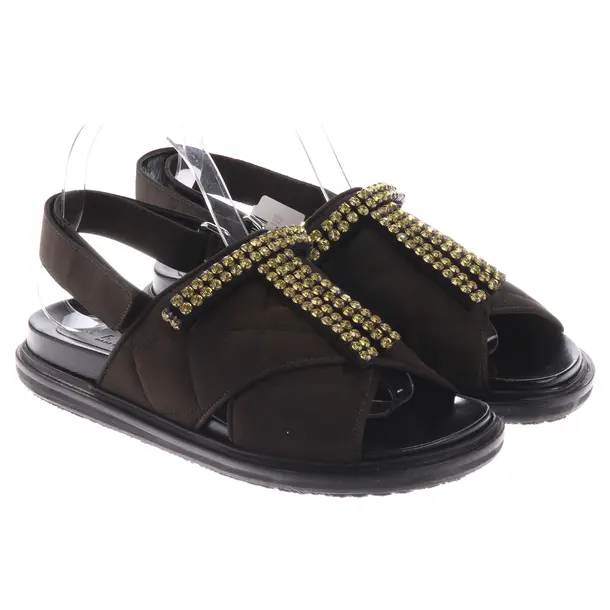 Sandali, in Verde, Marni