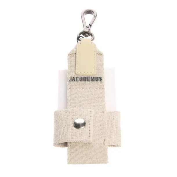 Airpod Case in Weiß, Baumwolle, Jacquemus