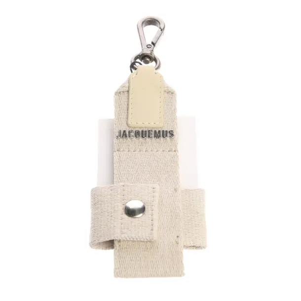 Airpod Case, in Beige, Cotton, Jacquemus