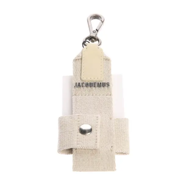 Airpod Case in White, Cotton, Jacquemus