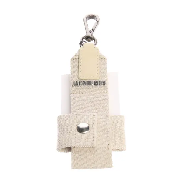 Airpod Case in White, Cotton, Jacquemus