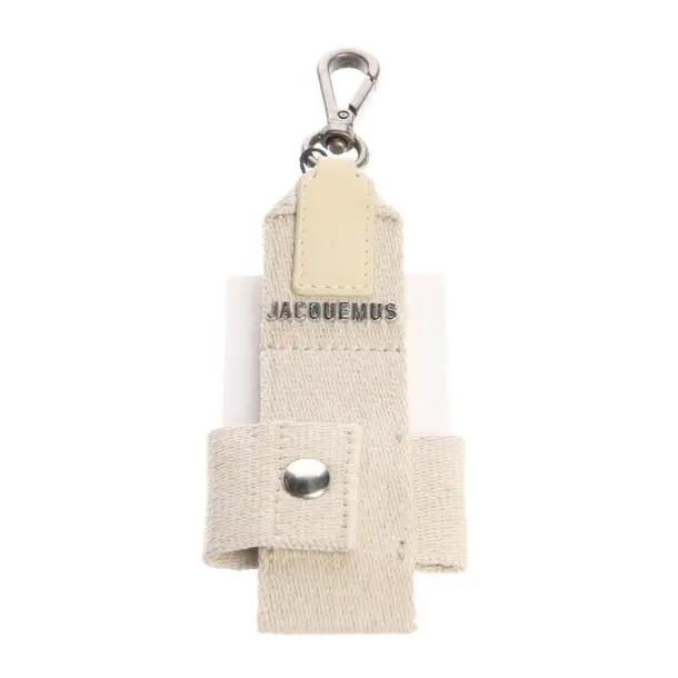 Airpod Case in White, Cotton, Jacquemus