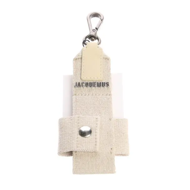 Airpod Case in White, Cotton, Jacquemus