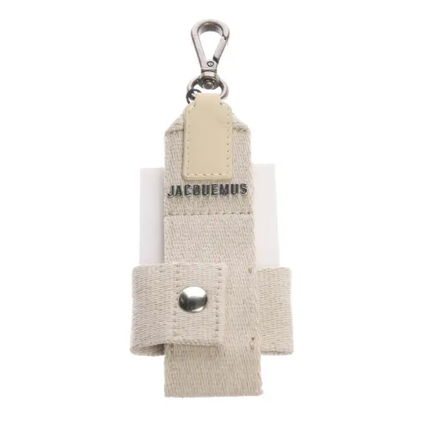 Airpod Case, in Beige, Cotton, Jacquemus