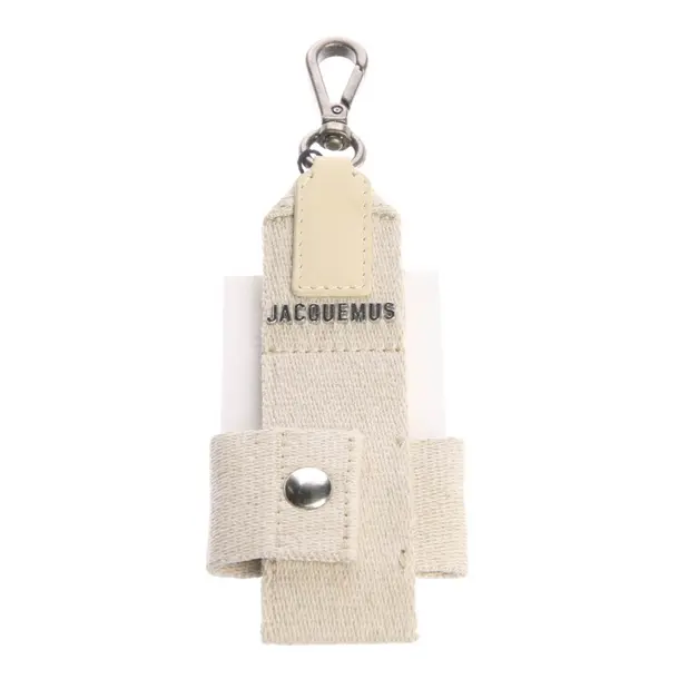 Airpod Case in White, Cotton, Jacquemus