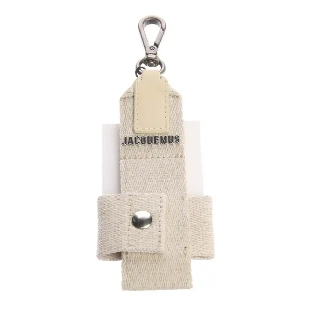 Airpod Case in White, Cotton, Jacquemus