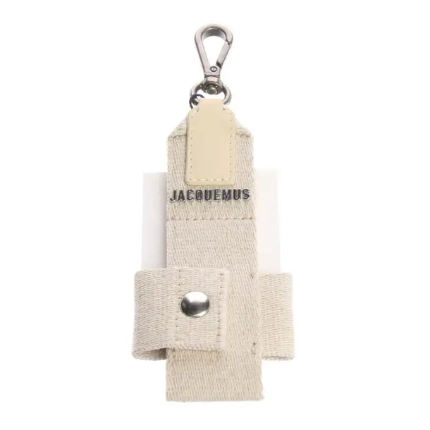 Airpod Case in Weiß, Baumwolle, Jacquemus
