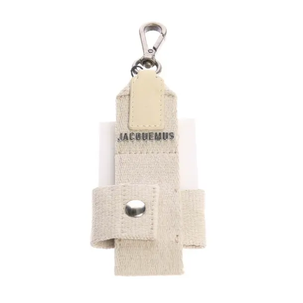 Airpod Case in White, Cotton, Jacquemus