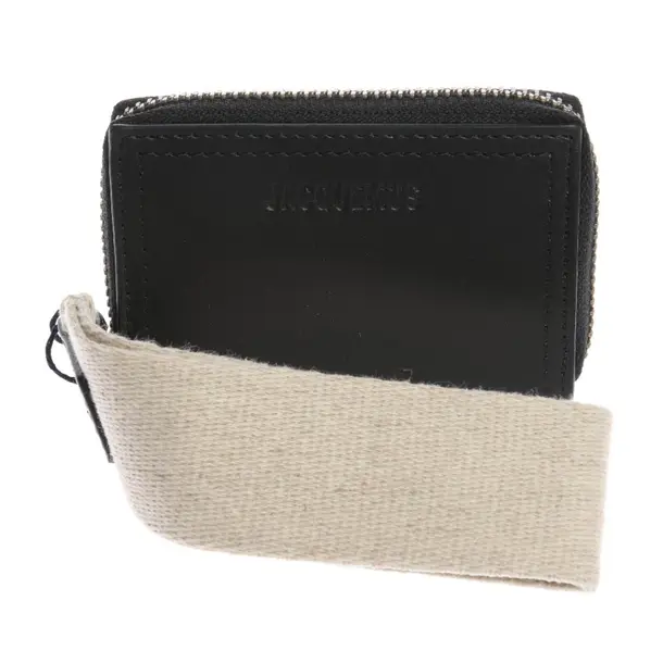 Etui, in Schwarz, Leder, Jacquemus