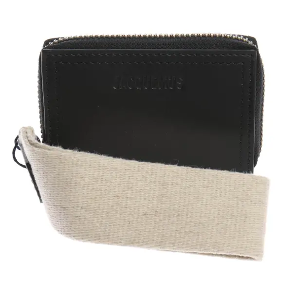 Etui, in Schwarz, Leder, Jacquemus