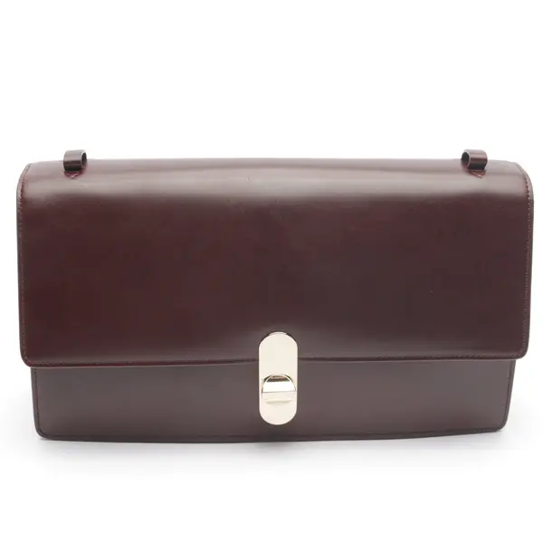 Schultertasche in Braun, Leder, The Row