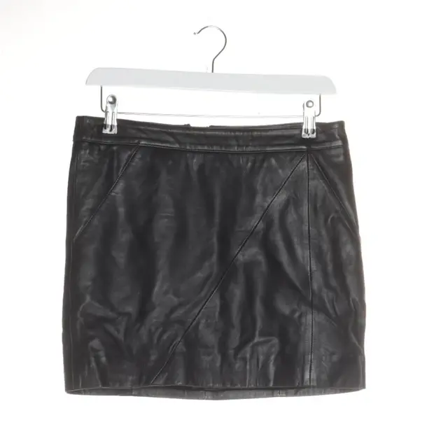Skirt in Black, Leather, Stand Studio