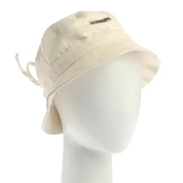Hat, in Beige, Cotton, Jacquemus