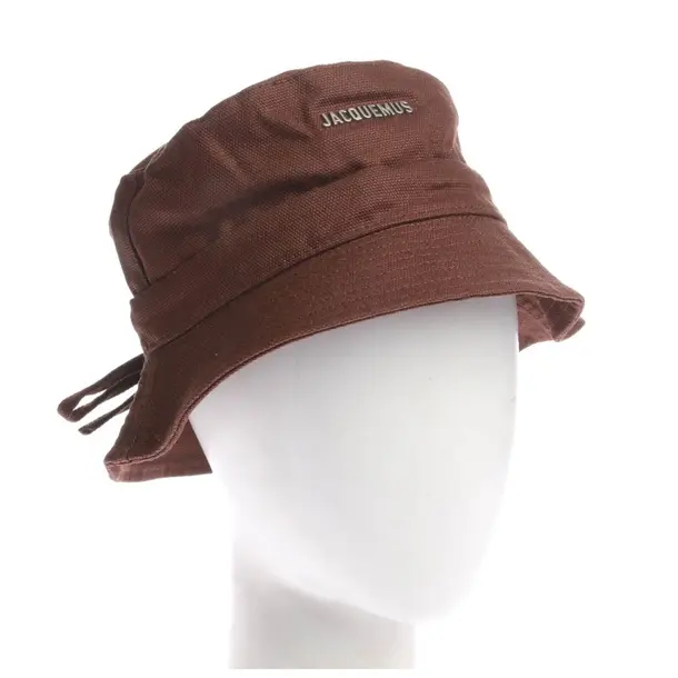 Hat in Brown, Cotton, Jacquemus