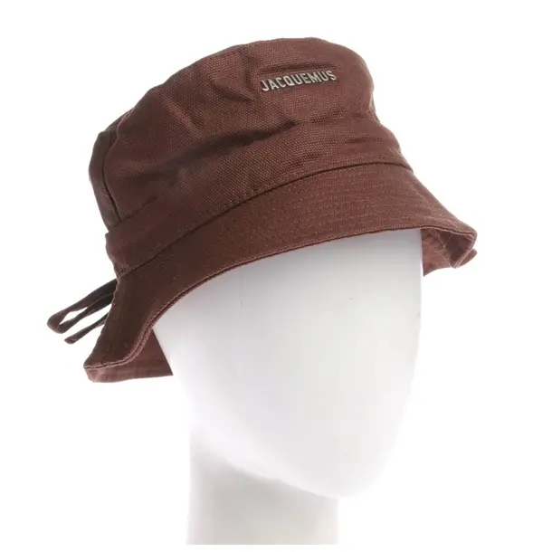 Hat, in Brown, Cotton, Jacquemus