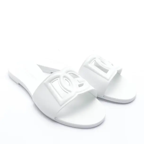 Sandals in White, , Dolce & Gabbana