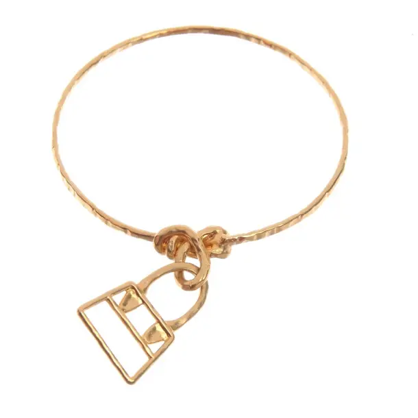 Bracelet, in Gold, Metal (metallic, metallized), Jacquemus