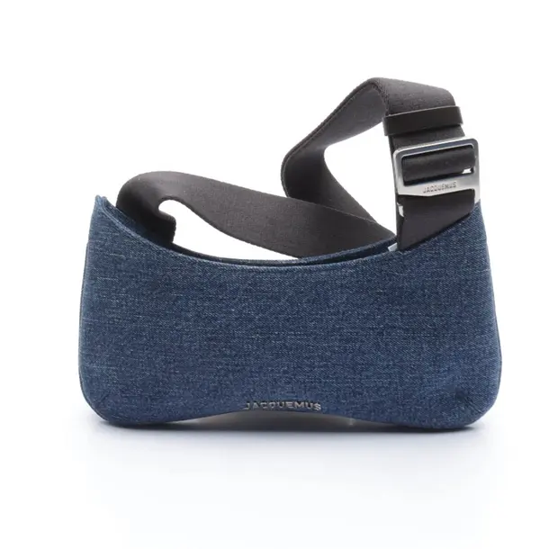 Shoulder Bag, in Blue, Cotton, Jacquemus