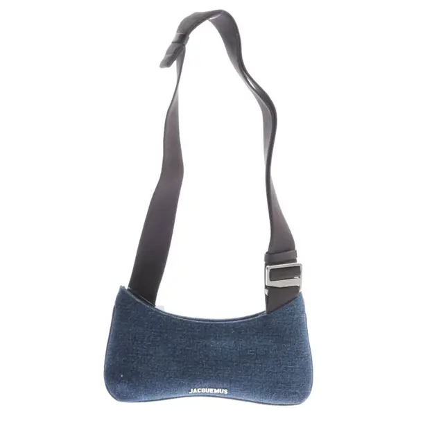 Shoulder Bag in Blue, Cotton, Jacquemus